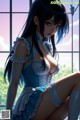 Hentai - Her Sapphire Elegance Dances Through The Moonlit Halls Set.2 20241227 Part 17