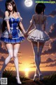 Hentai - Her Sapphire Elegance Dances Through The Moonlit Halls Set.2 20241227 Part 17